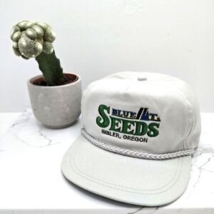 vintage 90s | gray canvas retro rope accent baseball hat | unisex